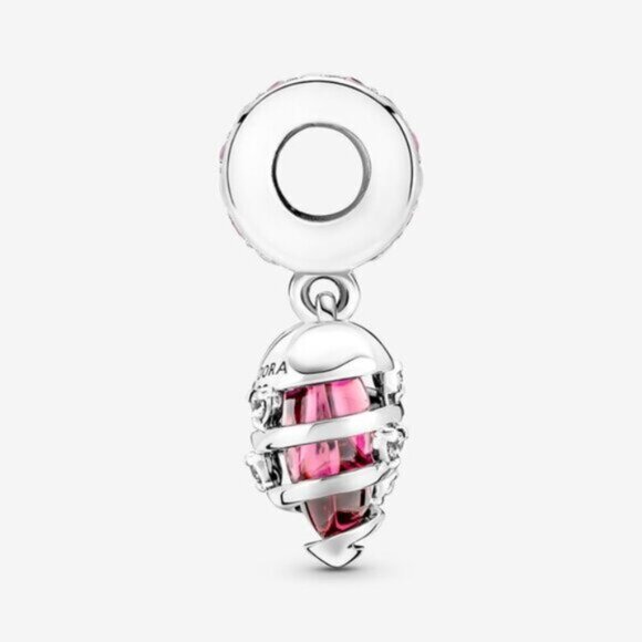 🌺Pandora Love Confession Heart Spiral Charm - Picture 2 of 3